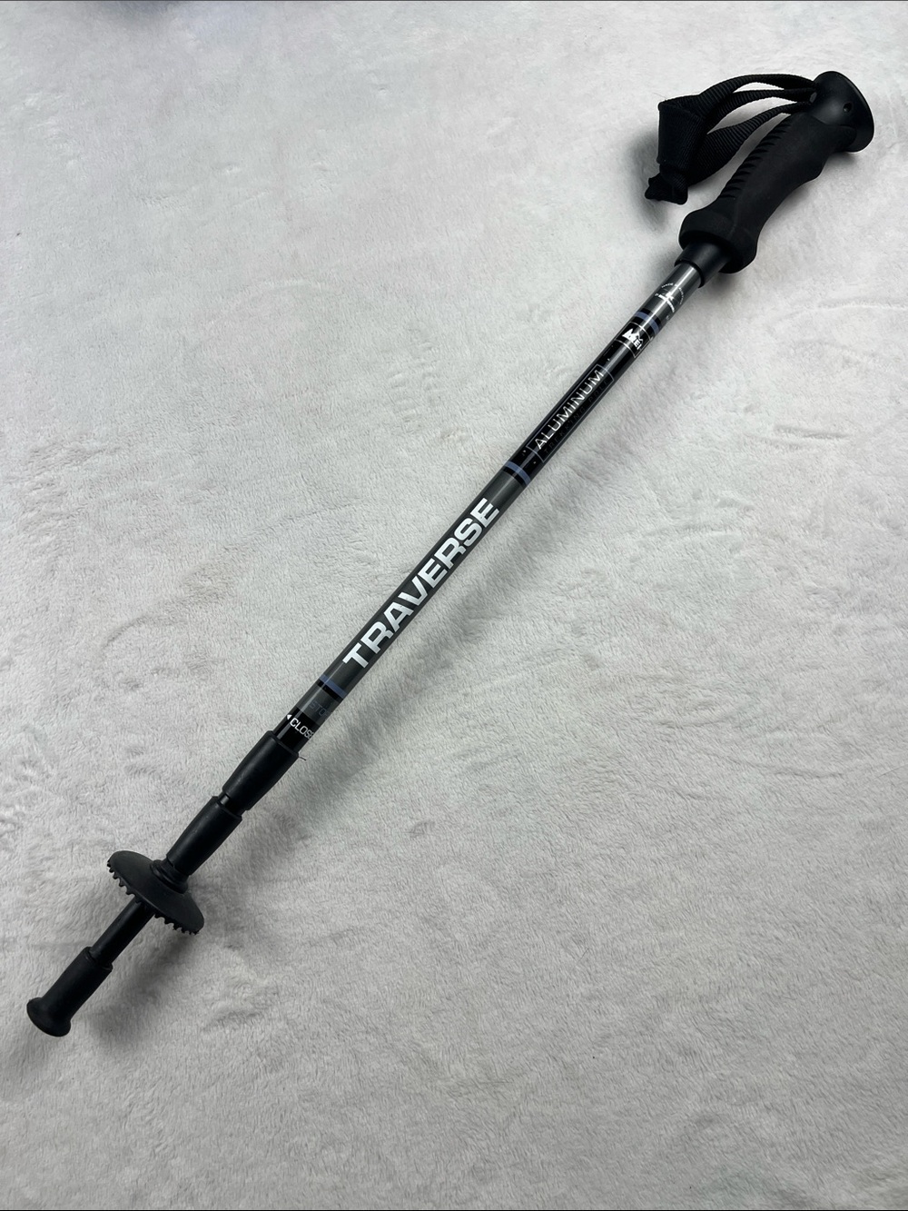 REI Traverse Aluminum Trekking Pole SINGLE POLE 105-140cm Adjustable